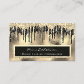 Professioneel Evenement Wimper Glas Goud Zwart Dri Visitekaartje (Voorkant)