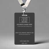 Professioneel Event ID Lanyard naamkaartje foto Badge