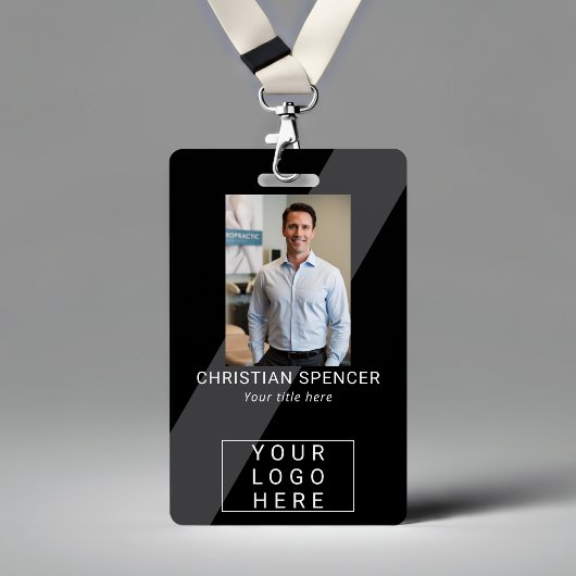 Professioneel Event ID Lanyard naamkaartje foto Badge
