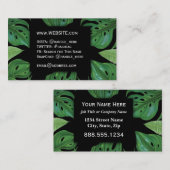 Professioneel Executive Plant Caretaker Bloemist Visitekaartje (Voorkant / Achterkant)