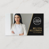 Professioneel Foto QR Code Bedrijf Uw Logo Visitekaartje (Voorkant)