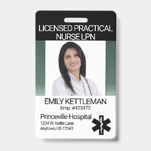 Professioneel fotobadge - Groen Badge