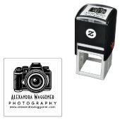 Professioneel Fotograaf Camera #7 Zakelijk Logo Zelfinktende Stempel (In situ)