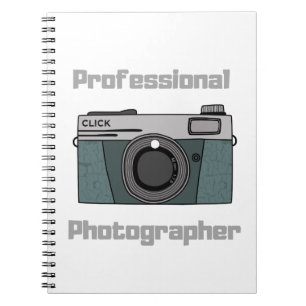 Professioneel Fotograaf Notitieboek