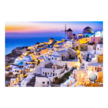 Professioneel fotopapier (satijn) Santorini
