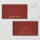 Professioneel, geavanceerd design — Pearl Luxury Visitekaartje (Voorkant / Achterkant)