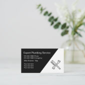 Professioneel gebruiksklaar visitekaartje (Staand voorkant)