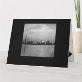 Professioneel Gelukkig Nieuwjaar - Sunset Greeting Kaart (Achterkant)