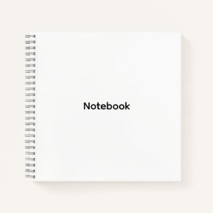 Professioneel Gepersonaliseerd Modern Minimalistis Notitieboek