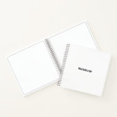 Professioneel Gepersonaliseerd Modern Minimalistis Notitieboek (Binnen)