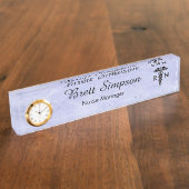 Professioneel geregistreerde verpleegsters Simple  Naambordje (Zijkant)