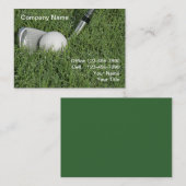 Professioneel Golfthema Visitekaartje (Voorkant / Achterkant)