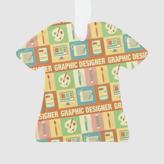 Professioneel grafisch ontwerp voor ontwerper ornament (voorkant)