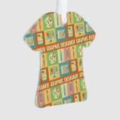 Professioneel grafisch ontwerp voor ontwerper ornament (voorkant)