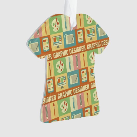 Professioneel grafisch ontwerp voor ontwerper ornament (voorkant)