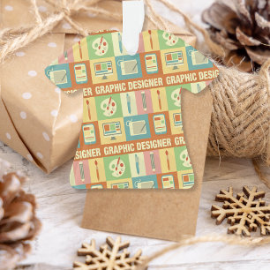 Professioneel grafisch ontwerp voor ontwerper ornament