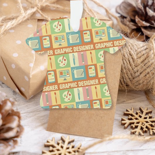 Professioneel grafisch ontwerp voor ontwerper ornament