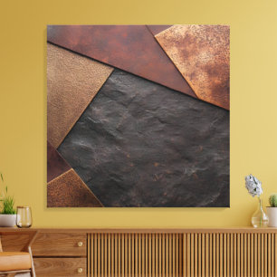 Professioneel granieten canvas kunst
