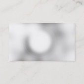 Professioneel grijs eenvoudig Visitekaartje (Achterkant)