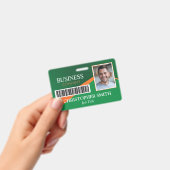 Professioneel groen personeels-ID-badge Badge (Handheld)
