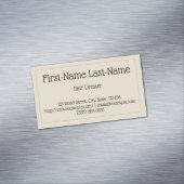 Professioneel Haar Dresser Magnetisch Visitekaartj Visitekaartje (Voorbeeld)