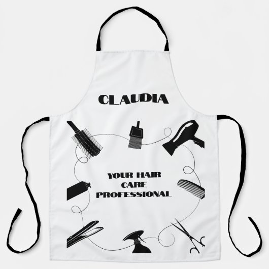 Professioneel Haar Styling Schort (Voorkant)