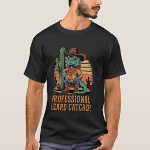 Professioneel Hagedis Vanger Funny Reptiel Liefheb T-shirt