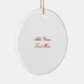 Professioneel handschrift en moderne tekst toevoeg keramisch ornament (Rechts)