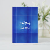 Professioneel handschrift tekst toevoegen modern b bedankkaart (Staand voorkant)