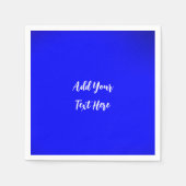 Professioneel handschrift tekst toevoegen modern b servet (Voorkant)