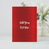 Professioneel handschrift tekst toevoegen modern r bedankkaart (Staand voorkant)