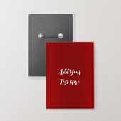 Professioneel handschrift tekst toevoegen modern r button (Voorkant / Achterkant)