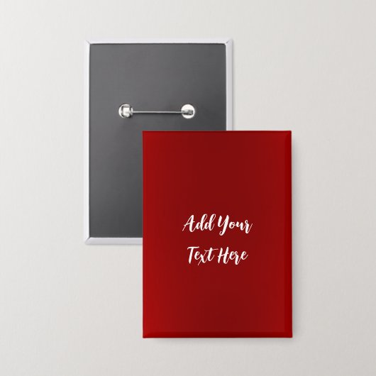 Professioneel handschrift tekst toevoegen modern r button (Voorkant / Achterkant)