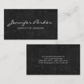 Professioneel handschrift visitekaartje (Voorkant / Achterkant)