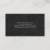 Professioneel handschrift visitekaartje (Achterkant)