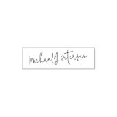 Professioneel handtekening naam script zakelijk  zelfinktende stempel (Design)