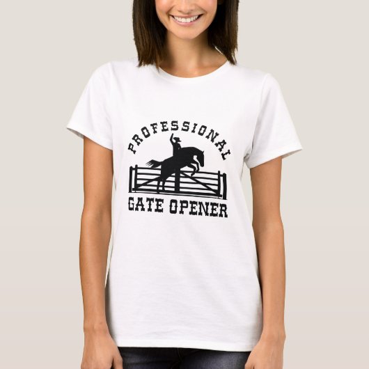 Professioneel hek opener t-shirt (Voorkant)