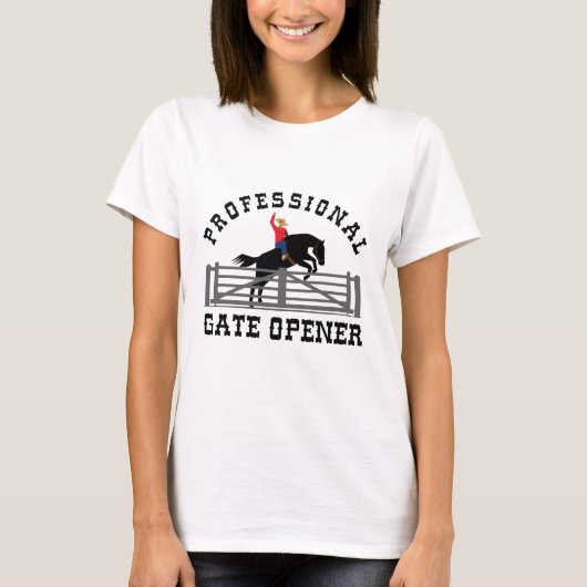 Professioneel hekopening t-shirt (Voorkant)