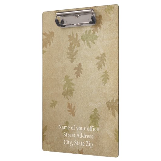 Professioneel Herfst Thema Klembord (Links)