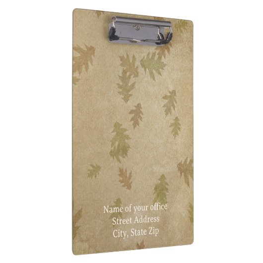 Professioneel Herfst Thema Klembord (Rechts)
