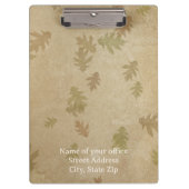 Professioneel Herfst Thema Klembord (Voorkant)