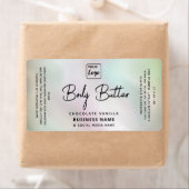 Professioneel holografisch logo voor typografie etiket (Insitu)