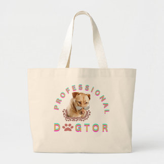 Professioneel Hondtor Grote Tote Bag