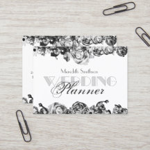 Professioneel Huwelijksplanner Elegant Zwart & Wit