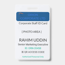 Professioneel Identificatie Werkplek Badge | Bedri
