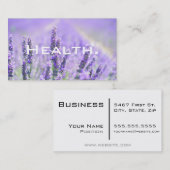 Professioneel in de gezondheidszorg - Kruidenlaven Visitekaartje (Voorkant / Achterkant)