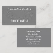 Professioneel in reliëfdruk visitekaartje (Voorkant / Achterkant)