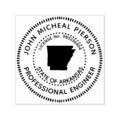 Professioneel ingenieur Arkansas Zelfinktende Stempel (Design)