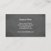 Professioneel Interieur Designer Visitekaartje (Achterkant)