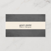 Professioneel Interieur Designer Visitekaartje (Voorkant)
